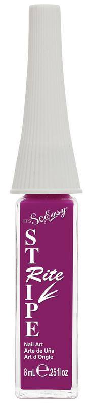 ITS SO EASY STRIPE RITE NAIL POLISH NEON PURPLE .25 OZITS SO EASY