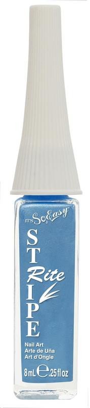 ITS SO EASY STRIPE RITE NAIL POLISH OCEAN BLUE .25 OZITS SO EASY