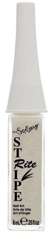 ITS SO EASY STRIPE RITE NAIL POLISH PEARL GLITTER .25 OZITS SO EASY