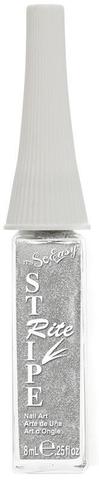 Its So Easy Stripe Rite Nail Polish Silver Foil .25 OzITS SO EASY