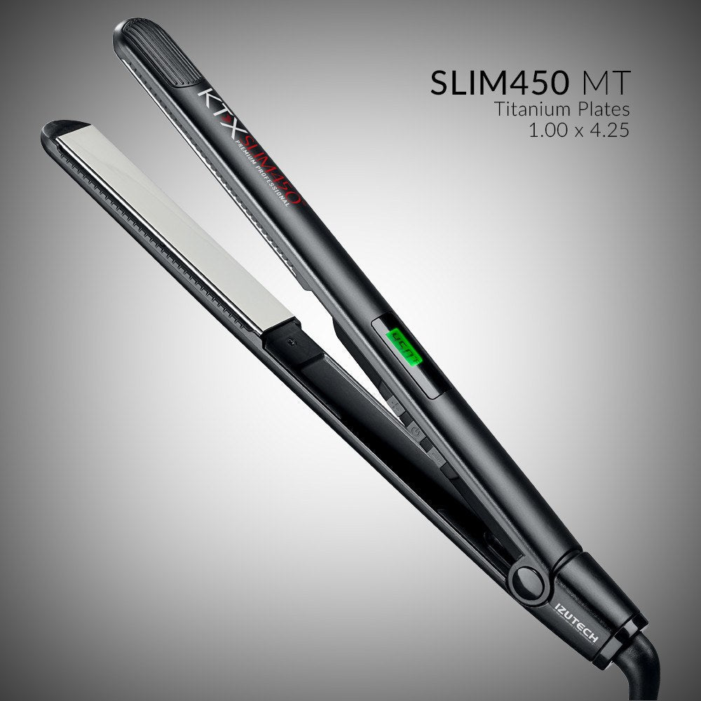 Izutech KTX Slim 450 Titanium Flat Iron 1 inchFlat IronIZUTECH