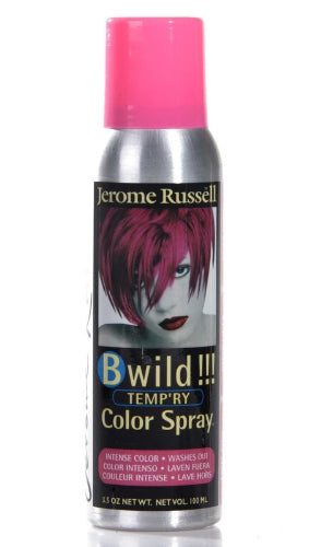 Jerome Russell B Wild Temporary Hair Color Spray 3.5 ozHair ColorJEROME RUSSELLShade: Bengal Blue, Jaguar Green, Lynx Pink, Panther Purple, Siberian White, Tiger Orange, Cougar Red