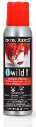 Jerome Russell B Wild Temporary Hair Color Spray 3.5 ozHair ColorJEROME RUSSELLShade: Bengal Blue, Jaguar Green, Lynx Pink, Panther Purple, Siberian White, Tiger Orange, Cougar Red