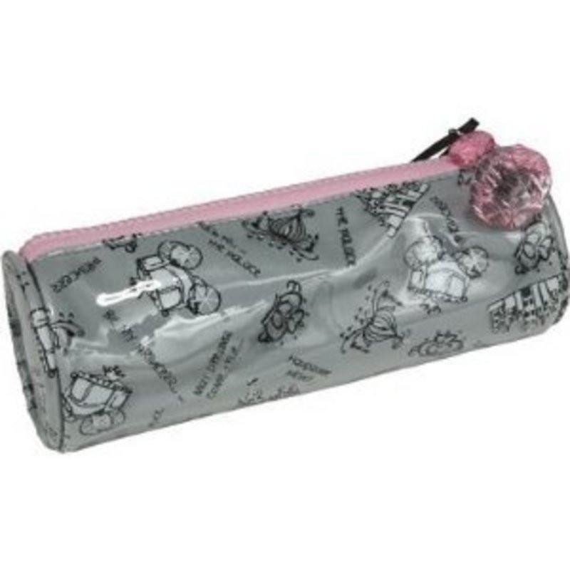 KINGSLEY PRINCESS BARREL COSMETIC BAG NS-152Cosmetic AccessoriesKINGSLEY