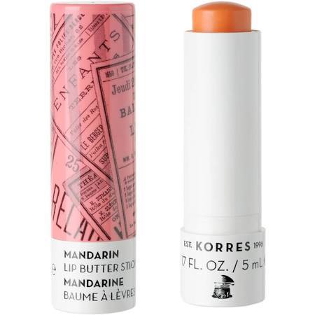 Korres Mandarin Lip Butter Stick .17 ozLip ColorKORRESColor: Peach