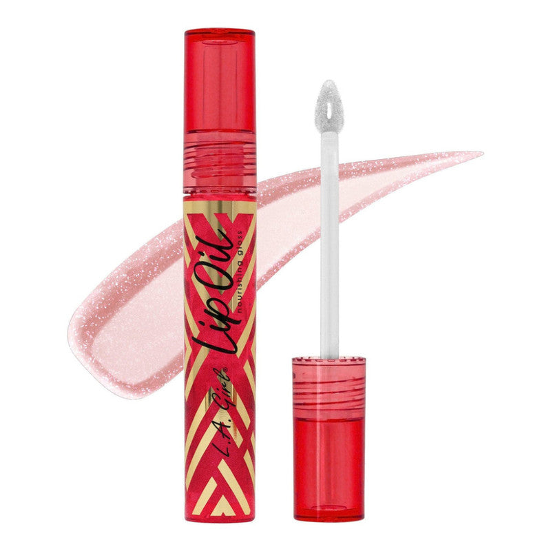 LA GIRL Lip Oil-Shimmer Cherry