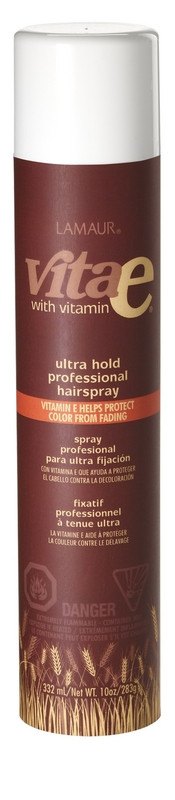 LAMAUR VITA E HAIR SPRAY ULTRA HOLD 10 OZ 55%VOC 1000842Hair SprayLAMAUR