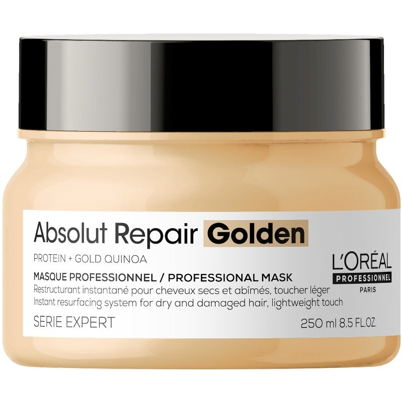 Loreal Professional Serie Expert Absolut Repair Golden MasqueHair TreatmentLOREAL PROFESSIONALSize: 8.4 oz