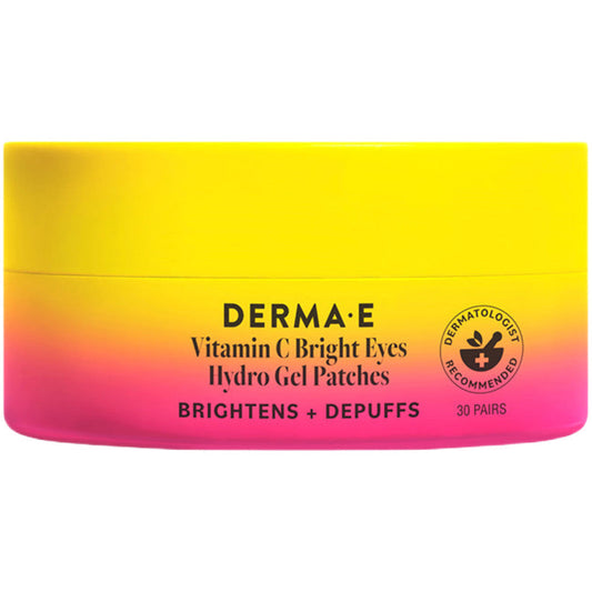 Derma E Vitamin C Bright Gel Eye Pads 2.96 oz