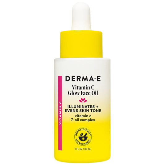 Derma E Vitamin C Glow Face Oil 1 oz