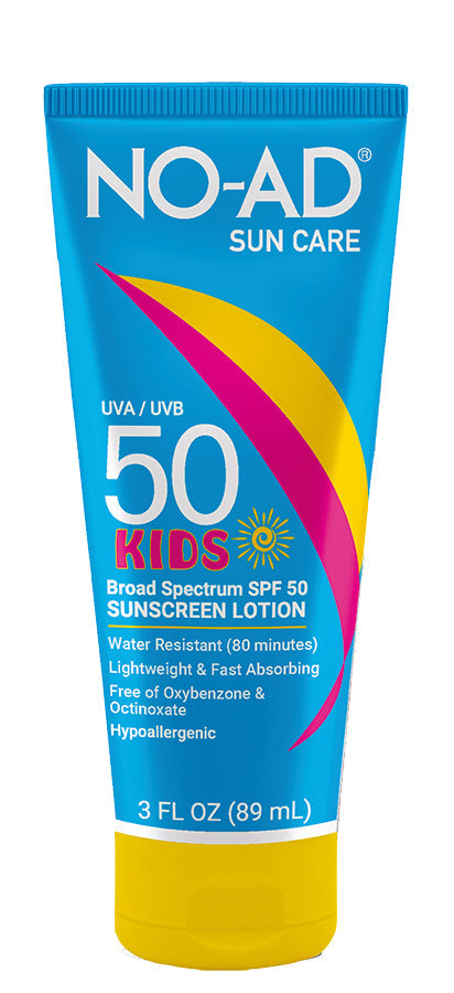 NO AD Sunscreen Lotion Kids SPF50 3 ozSun CareNO AD