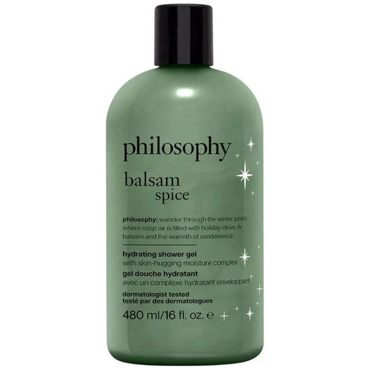 Philosophy Hydrating Shower Gel Balsam Spice 16 oz (Holiday 26)