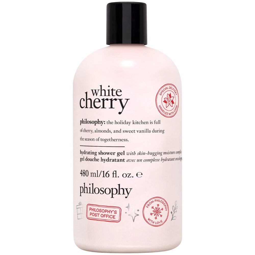 Philosophy Hydrating Shower Gel White Cherry 16 oz (Holiday 26)