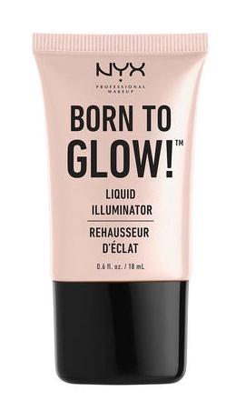 NYX Professional Born To Glow Liquid IlluminatorHighlighterNYX PROFESSIONALShade: Gleam, Pure Gold, Sun Goddess, Sunbeam