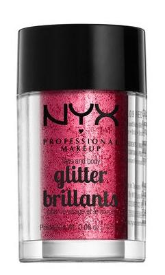 NYX Professional Face And Body GlitterEyeshadowNYX PROFESSIONALShade: Red