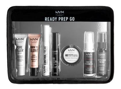 NYX Professional Jet Set Set Travel Kit- Ready Prep GoFace MakeupNYX PROFESSIONAL