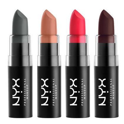 NYX Professional Matte LipstickLip ColorNYX PROFESSIONALShade: Aria, Couture, Daydream, Eden, Forbidden, Sable, Shy, Siren, Spirit, Strawberry Daiquiri, Street Cred, Temptress, Butter, Pale Pink, Tea Rose, Natural, Nude