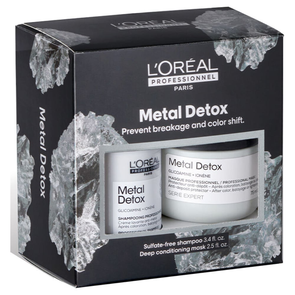 Loreal Professional Metal Detox Mini Holiday Set