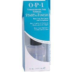 OPI START TO FINISH FORMALDEHYDE FREE .5 OZNail CareOPI