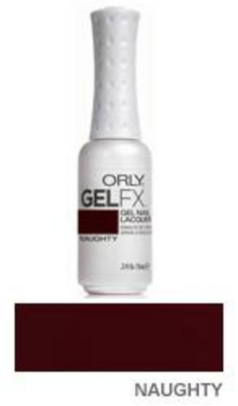 ORLY GEL FX NAIL POLISH NAUGHTY .3 OZORLY