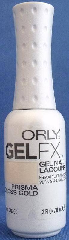 ORLY GEL FX NAIL POLISH PRISMA GLOSS GOLD .3 OZORLY