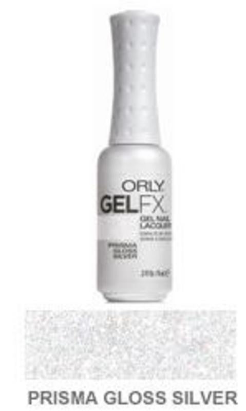 ORLY GEL FX NAIL POLISH PRISMA GLOSS SILVER .3 OZORLY