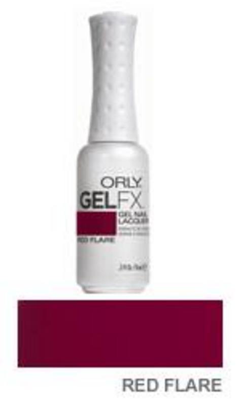 ORLY GEL FX NAIL POLISH RED FLARE .3 OZORLY