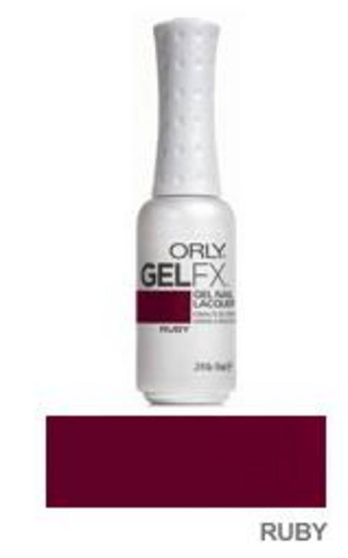 ORLY GEL FX NAIL POLISH RUBY .3 OZORLY