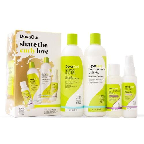 Deva Share The Curly Love Holiday KitHair ShampooDEVACURL