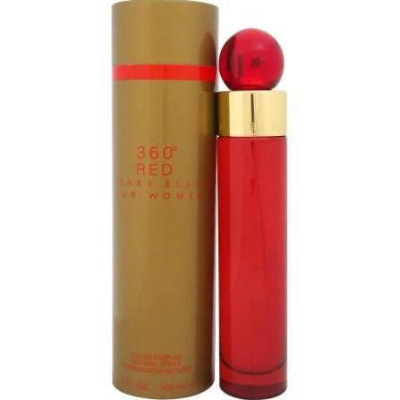 PERRY ELLIS 360 RED WOMEN`S EAU DE TOILETTE SPRAY 3.4 OZPERRY ELLIS