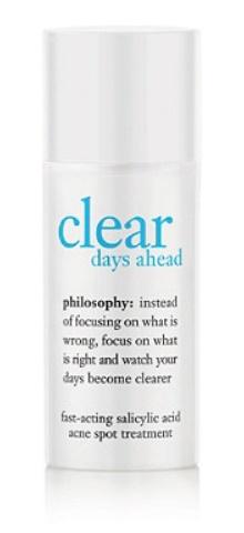 Philosophy Clear Days Ahead Salicylic Acid Acne Spot Treatment .5 ozSkin CarePHILOSOPHY