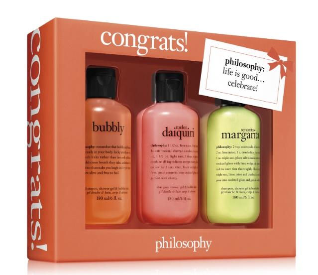 Philosophy Congrats Set 3pcBody CarePHILOSOPHY