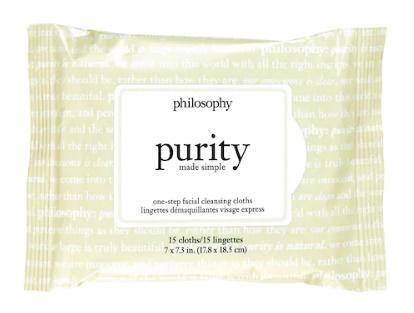 Philosophy Purity Made Simple Facial Cleansing Cloths 15 ctPHILOSOPHY