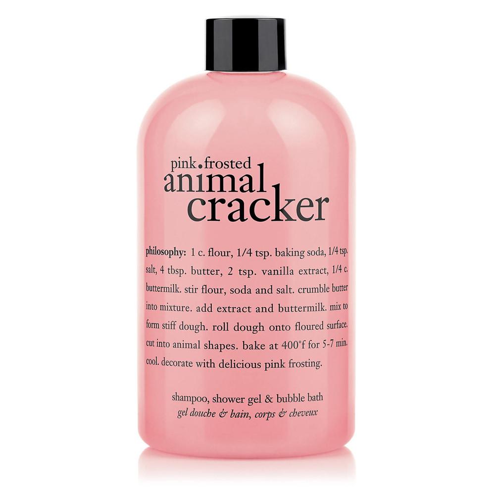 Philosophy Shower Gel 16 ozBody CarePHILOSOPHYScent: Pink Frosted Animal Cracker