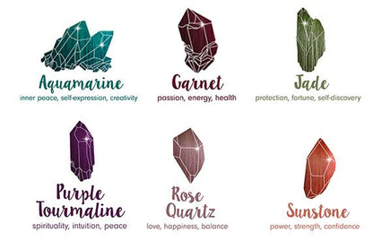 Pravana Vivid Crystals Hair ColorHair ColorPRAVANAColor: Aquamarine, Garnet, Jade, Purple Tourmaline, Rose Quartz, Sunstone