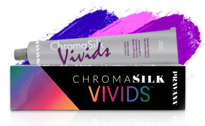 Pravana Chromasilk VIVID Hair Color 3 ozHair ColorPRAVANAShade: Black, Clear, Blue, Green, Magenta, Orange, Pink, Red, Silver, Violet, Wild Orchid, Yellow, Amethyst, Blue Topaz, Emerald, Precious Metals Moody Blue, Precious Metals Rose Gold, Precious Meta