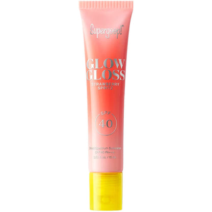 Supergoop Glow Gloss Lip Balm SPF 40-Strawberry Spritz