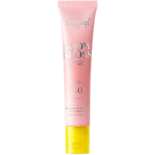Supergoop Glow Gloss Lip Balm SPF 40-Vanilla Soft Serve