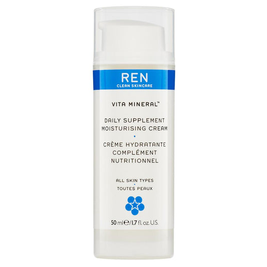 Ren Clean Skincare Vita Mineral Daily Supplement Moisturizing Cream 1.7 ozSkin CareREN CLEAN SKINCARE