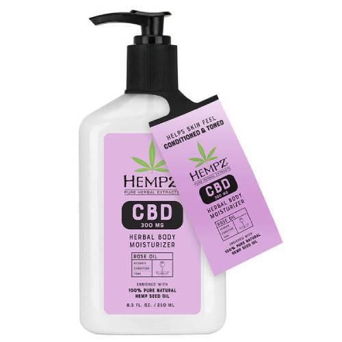 Hempz Rose Oil CBD Herbal Body MoisturizerBody MoisturizerHEMPZSize: 8.5 oz