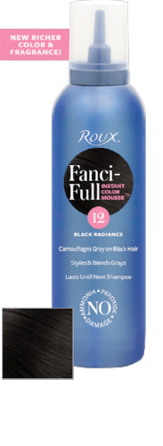 Roux Fanci-Full Mousse 6 ozHair ColorROUXColor: 12 Black Rage