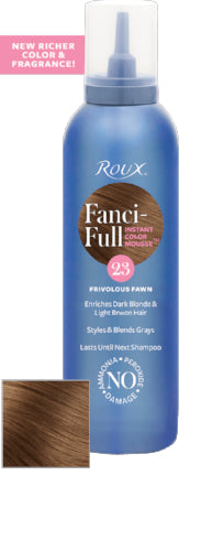 Roux Fanci-Full Mousse 6 ozHair ColorROUXColor: 23 Frivolous Fawn