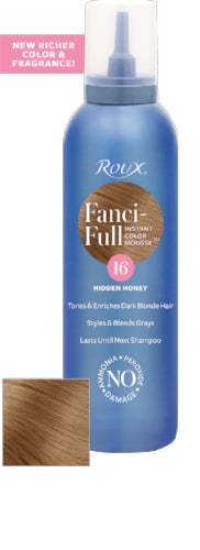 Roux Fanci-Full Mousse 6 ozHair ColorROUXColor: 16 Hidden Honey