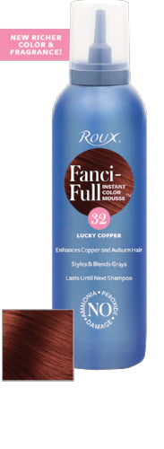 Roux Fanci-Full Mousse 6 ozHair ColorROUXColor: 32 Lucky Copper