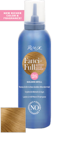 Roux Fanci-Full Mousse 6 ozHair ColorROUXColor: 26 Golden Spell