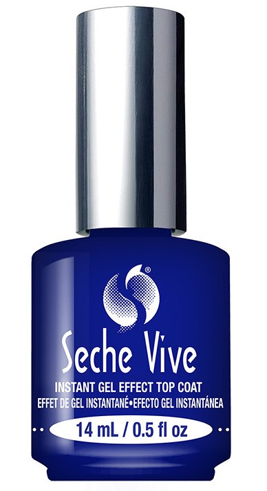 Seche Vite Seche Vive Instant Gel Effect Top Coat .5 ozNail CareSECHE VITE