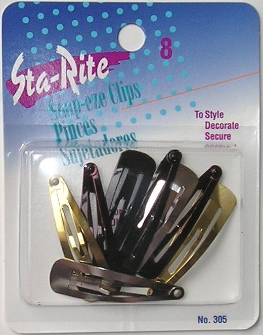 Sta Rite Assorted 2 Inch Snap-eze Clips 8 PackSTA RITE