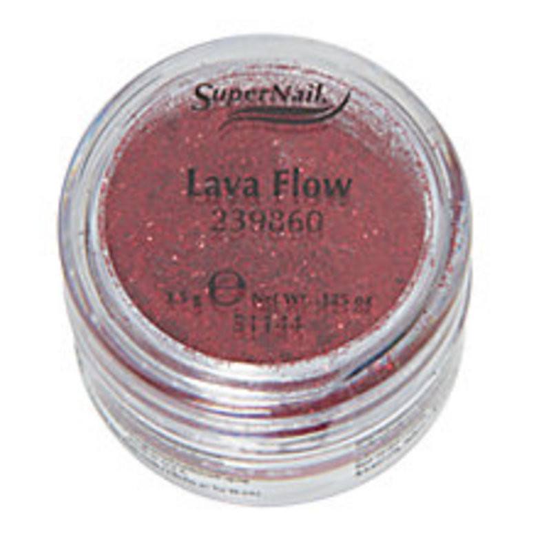 SUPER NAIL LAVA FLOW - RED GLITTER .125 OZNail CareSUPER NAIL