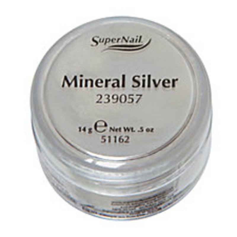 SUPER NAIL MINERAL SILVER ACRYLIC .5 OZNail CareSUPER NAIL