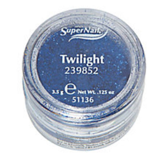 SUPER NAIL TWILIGHT - BLUE GLITTER .125 OZNail CareSUPER NAIL